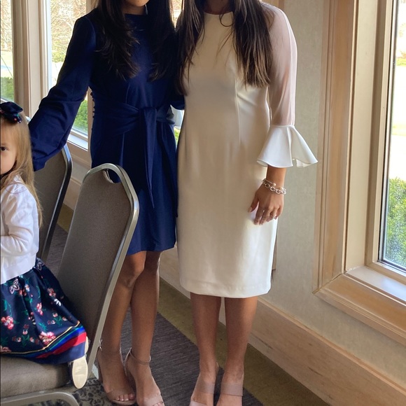 Elija J white midi dress - Picture 3 of 6